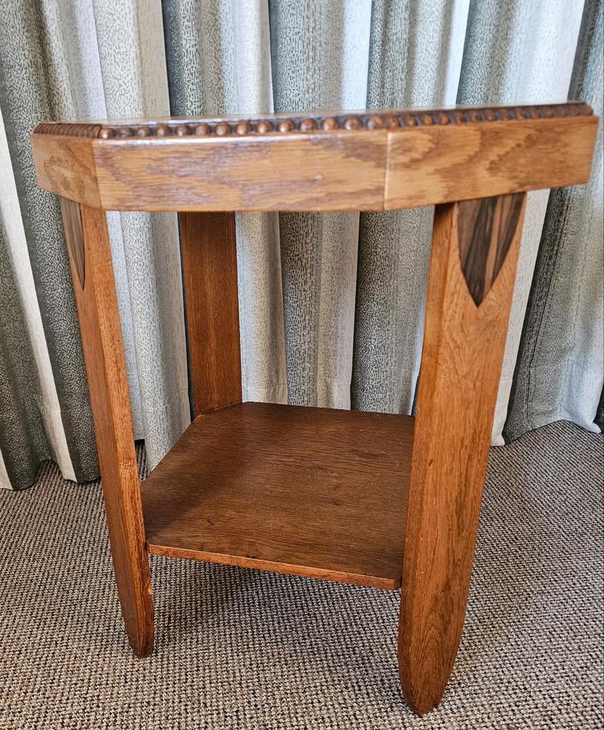 Antieke / vintage 8 hoekige salon/bijzet tafel, Antiek en Kunst, Antiek | Meubels | Tafels, Ophalen