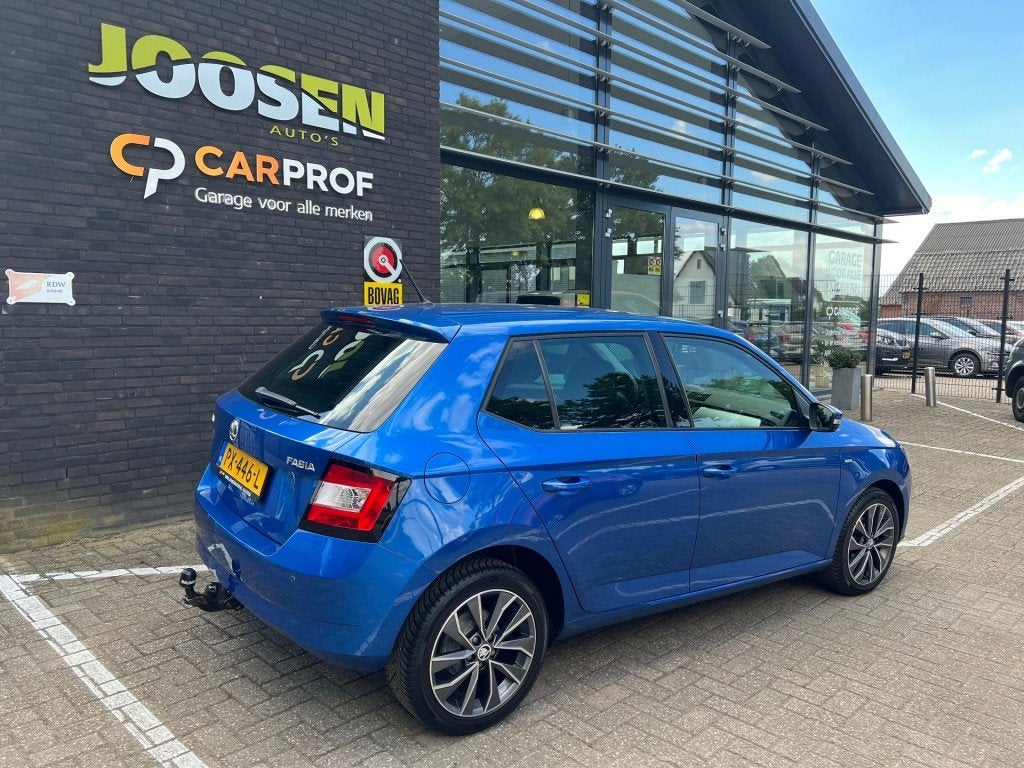 Skoda FABIA 1.0 TSI DRIVE, Voorwielaandrijving, 95 pk, Met garantie (alle), Blauw