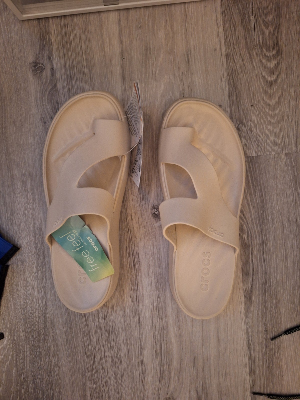 Nieuwe Crocs Getaway Platform Toe Loop Slippers Maat 39-40, Ophalen of Verzenden