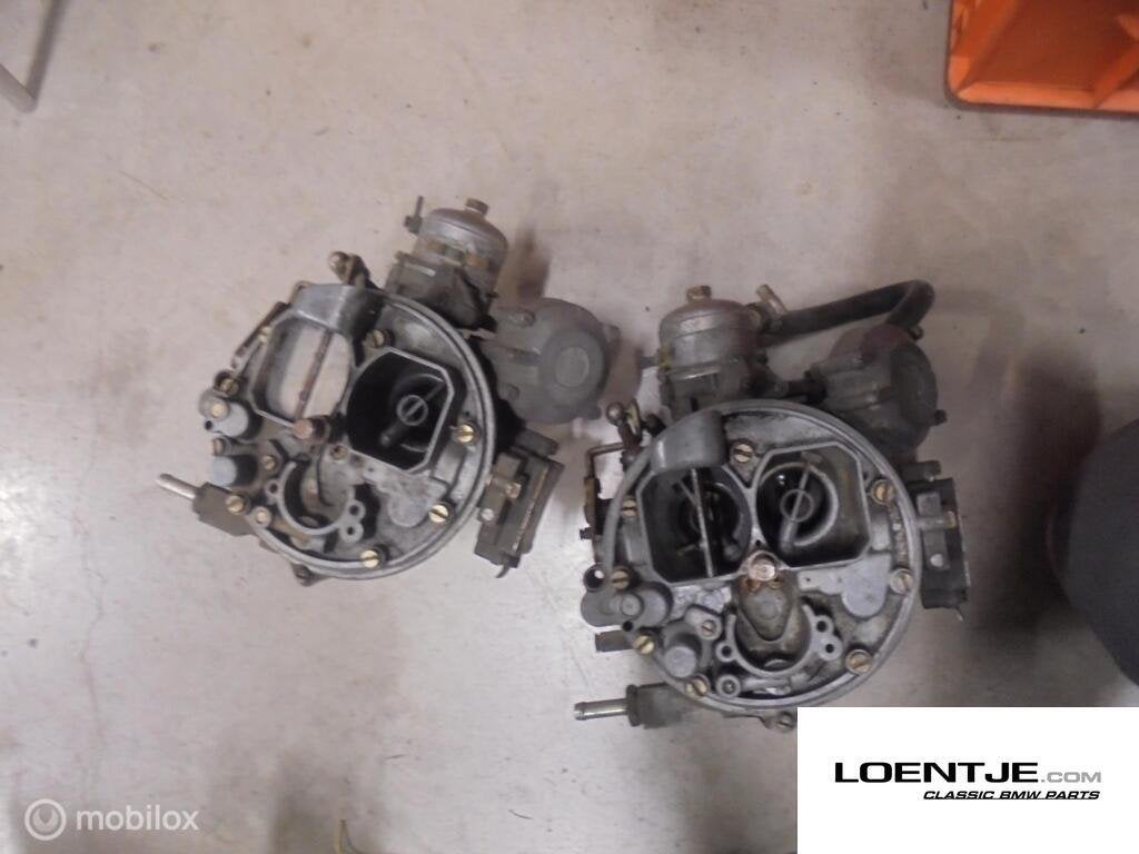 set dubbele zenith caburateurs bmw e3 e9 2800 2.8 3.0 2500, Gebruikt, Ophalen of Verzenden, BMW, BMW