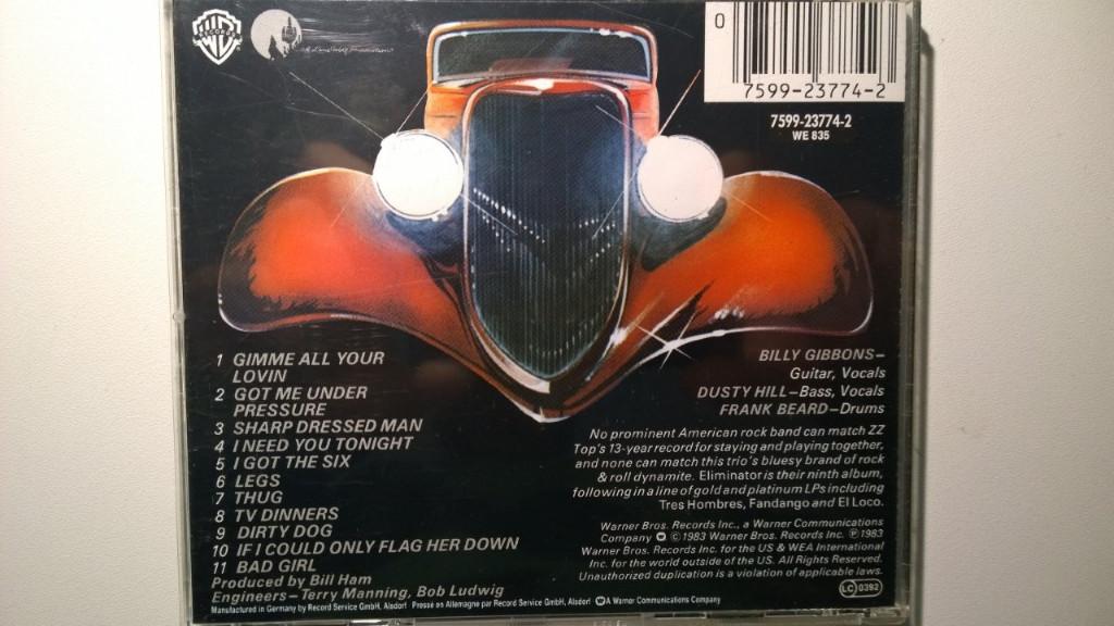 ZZ Top - Eliminator, Ophalen of Verzenden, Zo goed als nieuw, Poprock