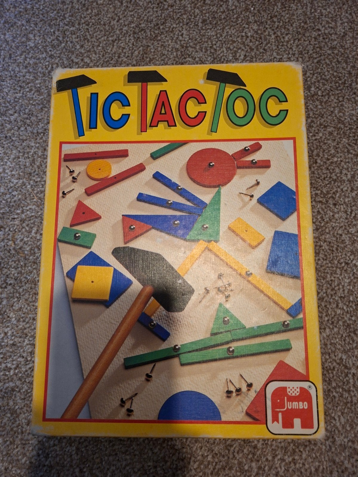 Jumbo Tic Tac Toc Hamer en Spijker Speelgoed, Ophalen of Verzenden, Gebruikt, Knutselen