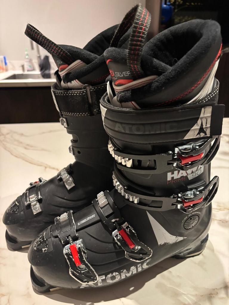 Atomic Hawx Prime 90 skischoenen - Maat 28.0/28.5, 160 tot 180 cm, Gebruikt, Schoenen, Ophalen of Verzenden