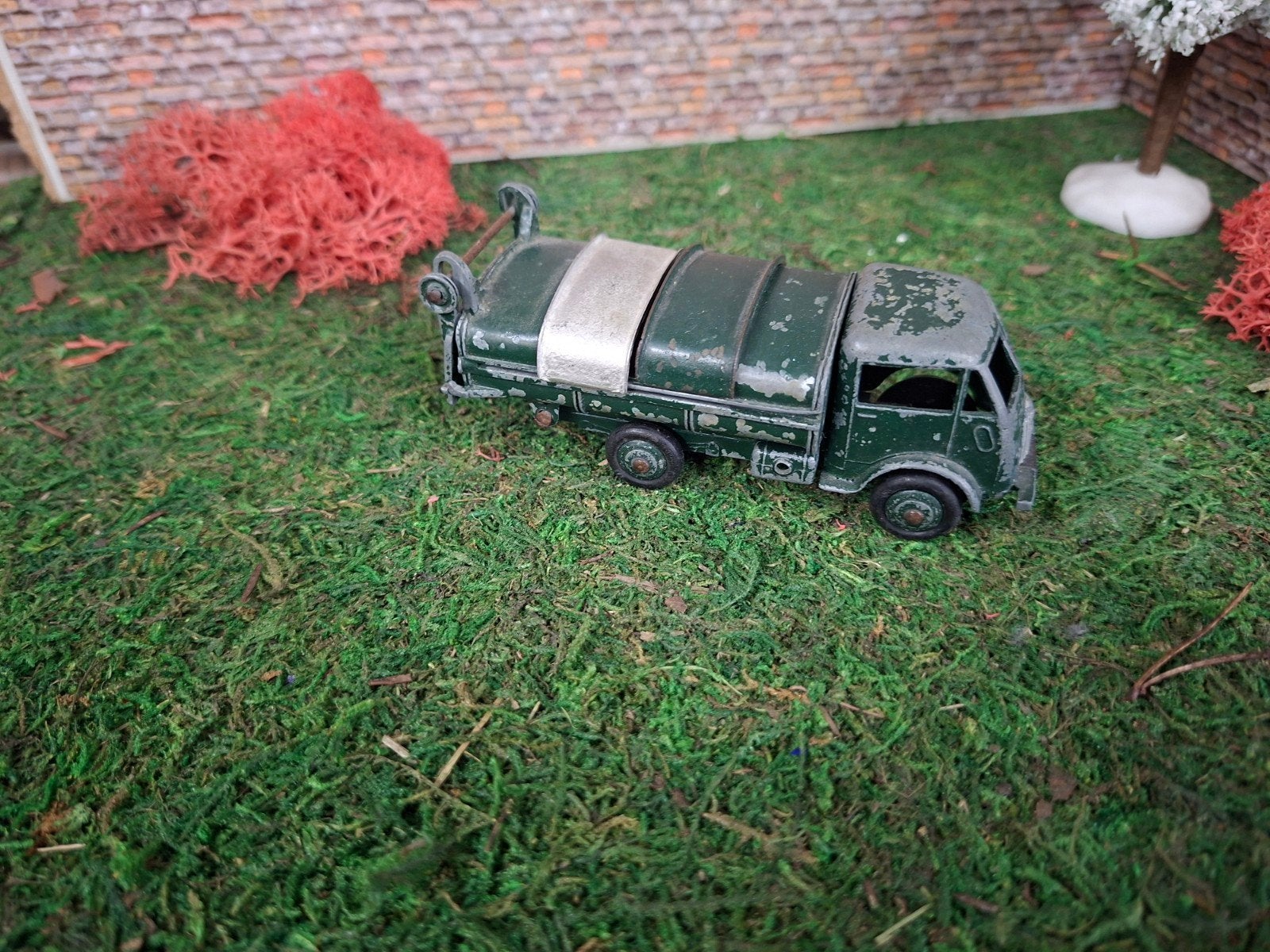 Dinky toys vuilniswagen, Ophalen of Verzenden, Gebruikt, Overige merken