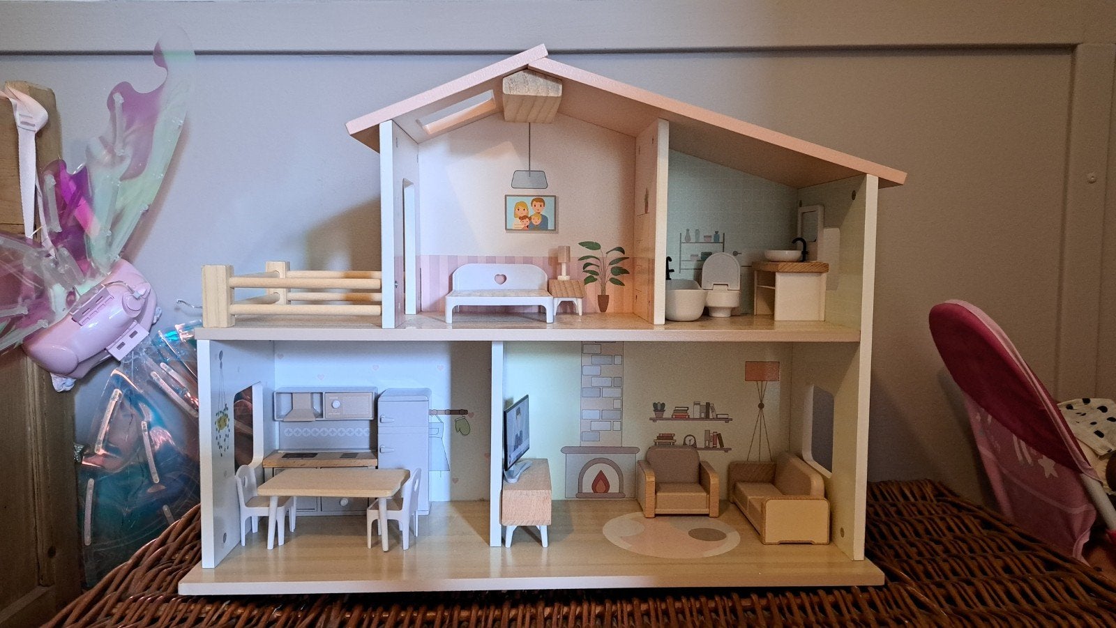 Poppenhuis als nieuw, Ophalen, Zo goed als nieuw, Poppenhuis