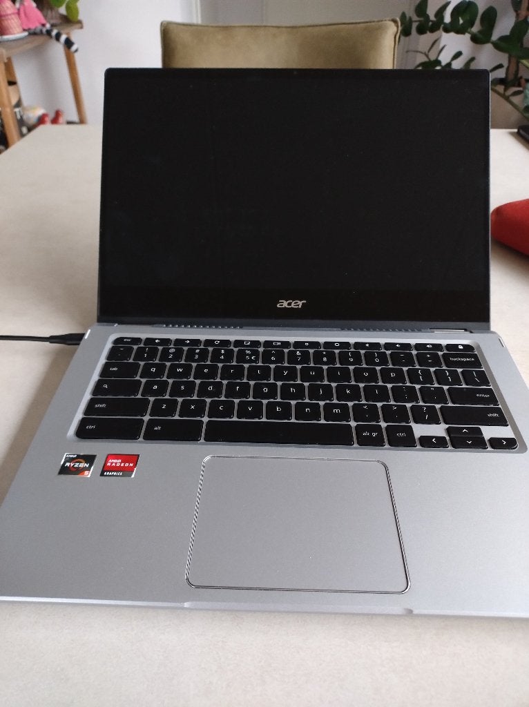 Acer Chromebook Spin 514 CP514-1HH-R7PK, Computers en Software, Chromebooks, Zo goed als nieuw, 14 inch, 8 GB, 128 GB, Qwerty