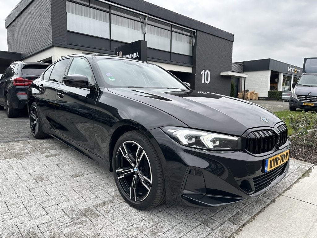 Bmw 3-serie 318i Sport Nw Model leder el sh dak, Automaat, Gebruikt, Euro 6, 4 cilinders