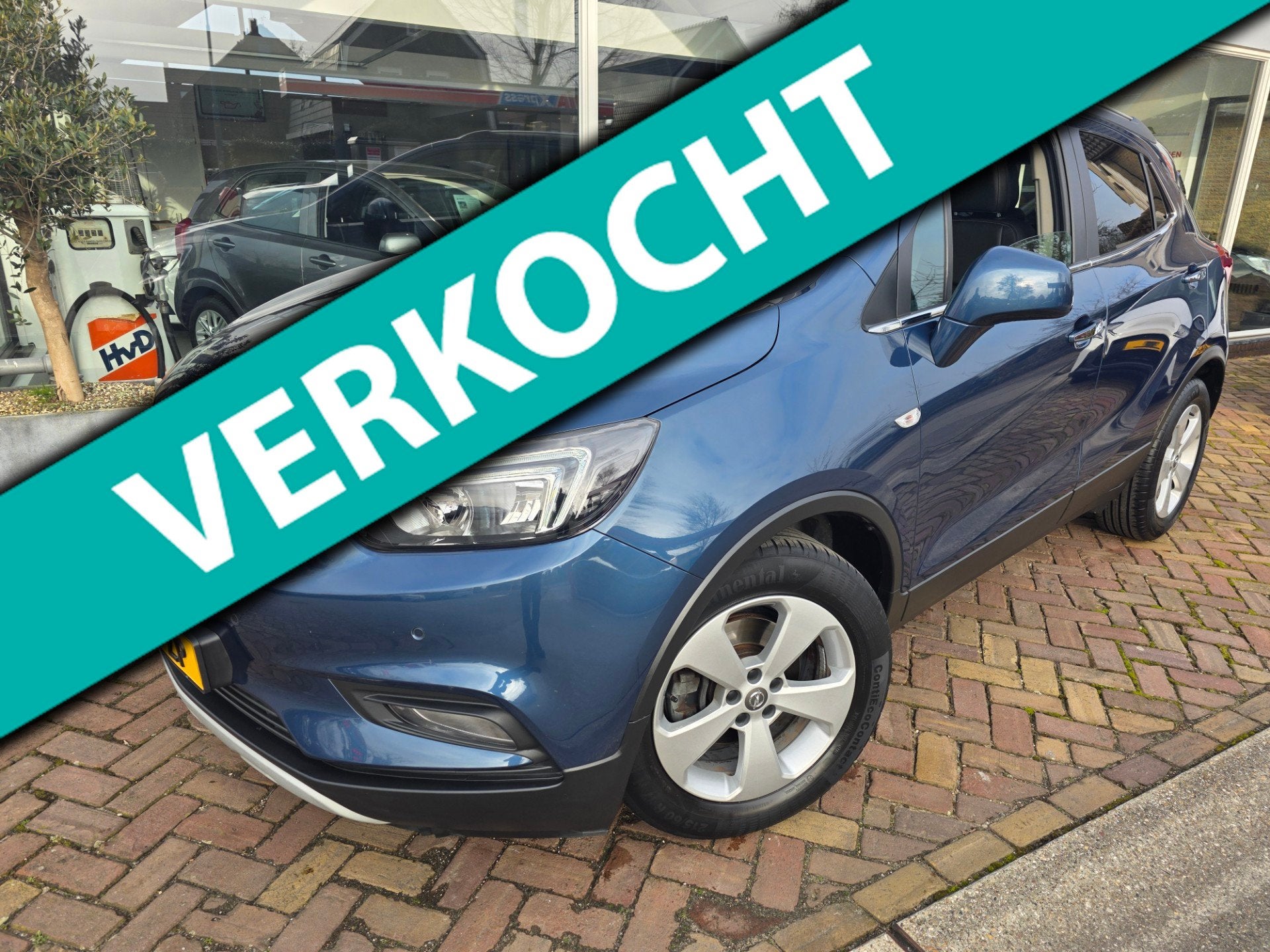 Opel Mokka X 1.4 Turbo Innovation,trekhaak,leder,carplay, Gebruikt, Euro 6, Blauw, Leder