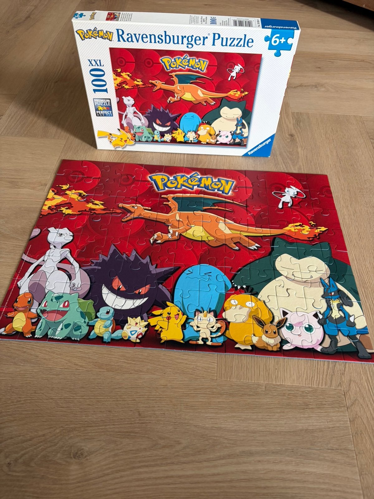 Pokemon puzzels zo goed als nieuw, Ophalen, Meer dan 50 stukjes, Zo goed als nieuw, 6 jaar of ouder
