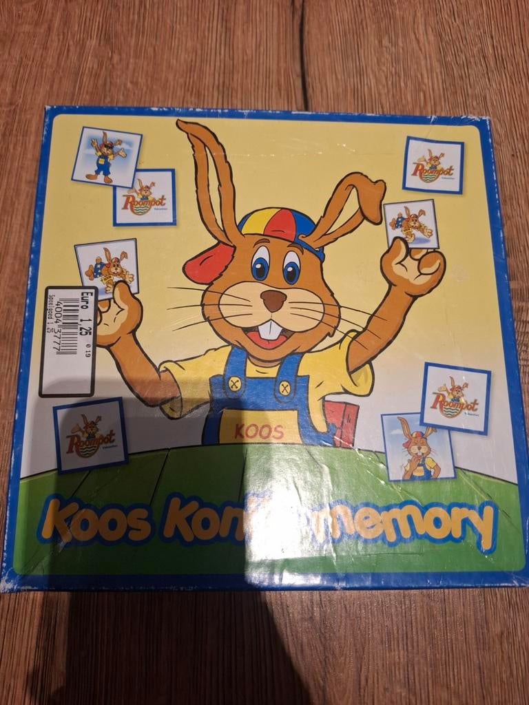 Koos Konijn Memory Spel - Zo goed als nieuw, Ophalen of Verzenden, Zo goed als nieuw, Puzzelen