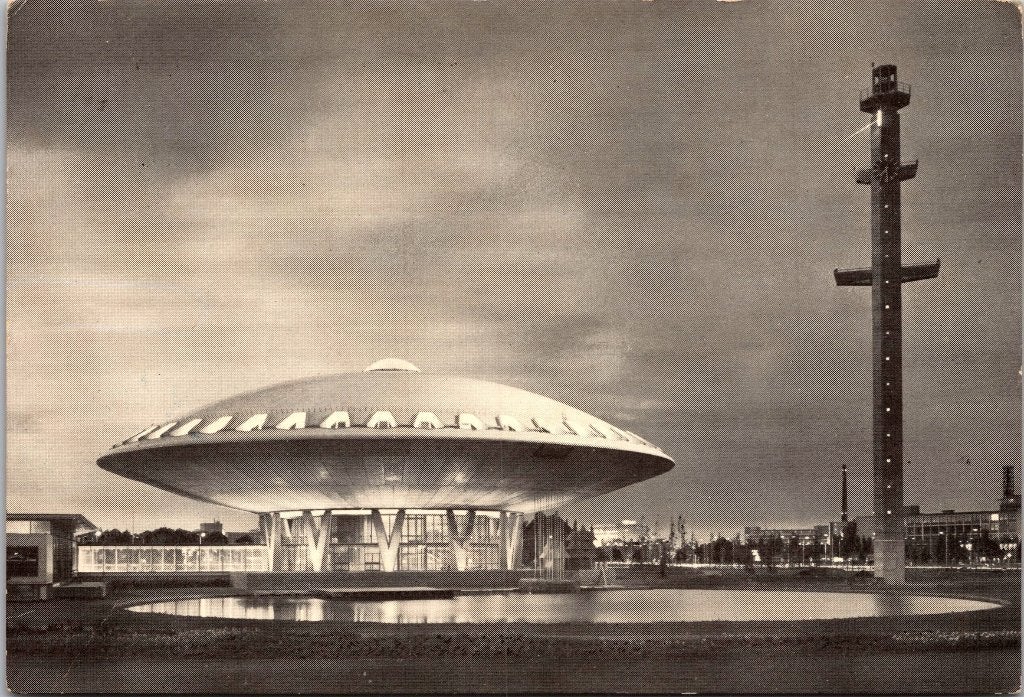 Eindhoven - 11 ansichtkaarten Evoluon, Verzamelen, Verzenden, 1960 tot 1980, Ongelopen, Noord-Brabant