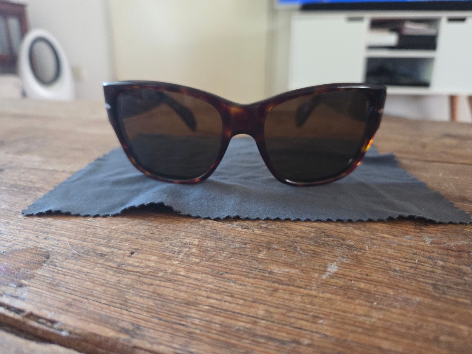 Persol Zonnebril - Handgemaakt in Italië, Gepolariseerd, Overige merken, Zonnebril, Bruin, Ophalen of Verzenden