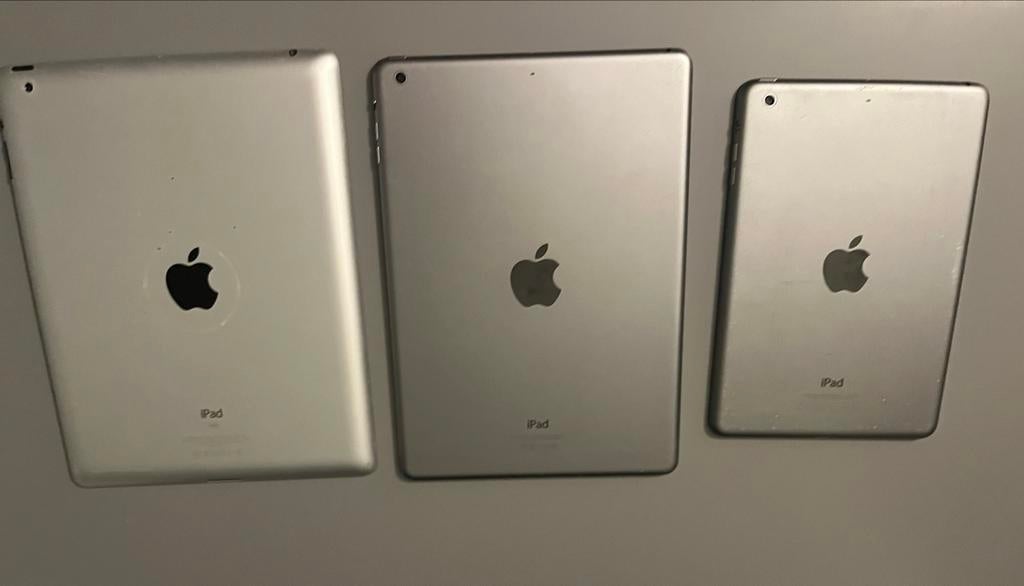 Ipad (3x), Ophalen of Verzenden, Zo goed als nieuw, 10 inch, Apple iPad