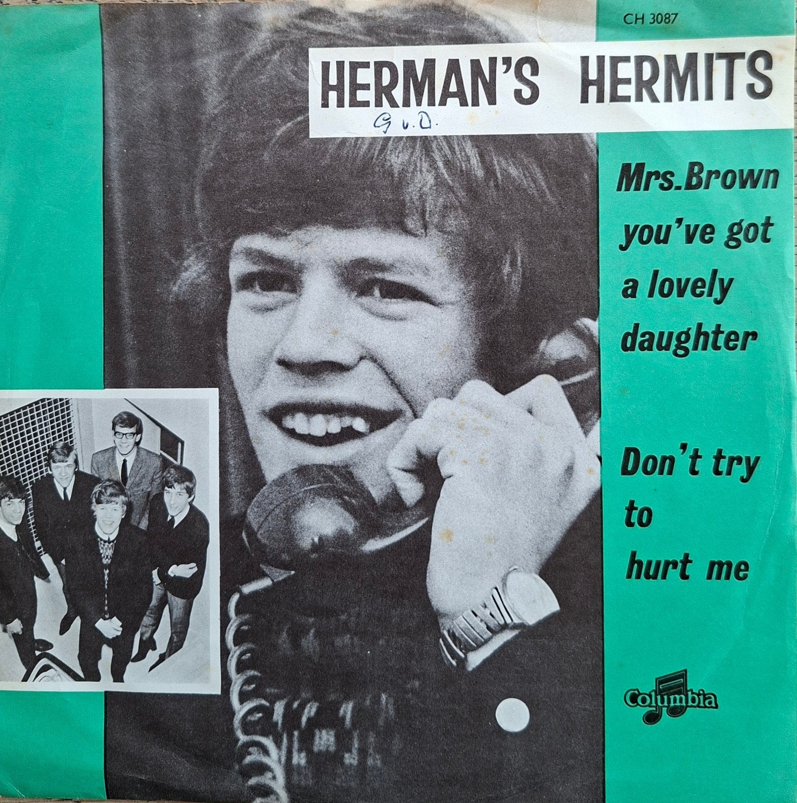 Herman's Hermits - Mrs. Brown you've got a lovely daughter, 7 inch, Ophalen of Verzenden, Zo goed als nieuw, Overige typen