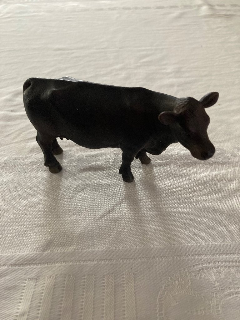Schleich Black Angus koe, Ophalen of Verzenden, Zo goed als nieuw, Boerderijdier, Beeldje of Figuurtje