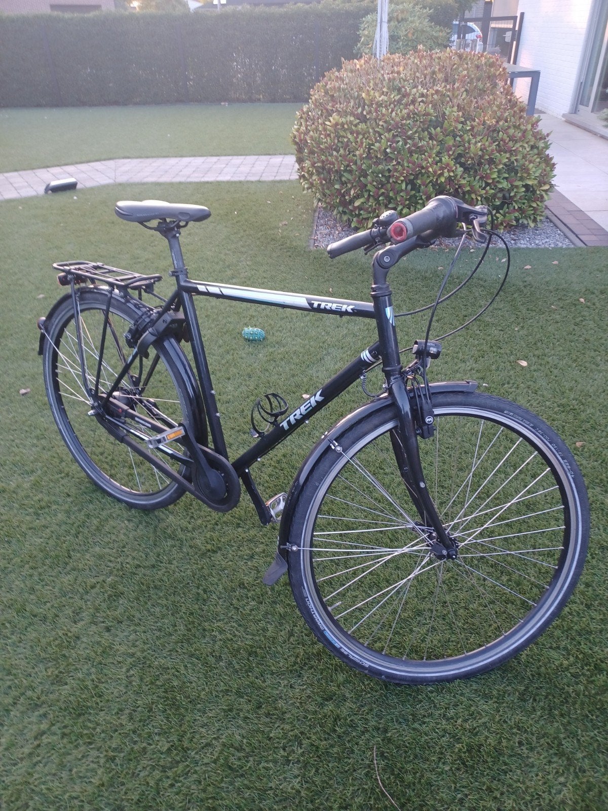 Aluminium Trek herenfiets, Velgrem, Zo goed als nieuw, 53 tot 57 cm, Ophalen