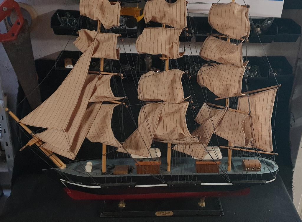 grote boot cutty sark 1869, Ophalen, Gebruikt