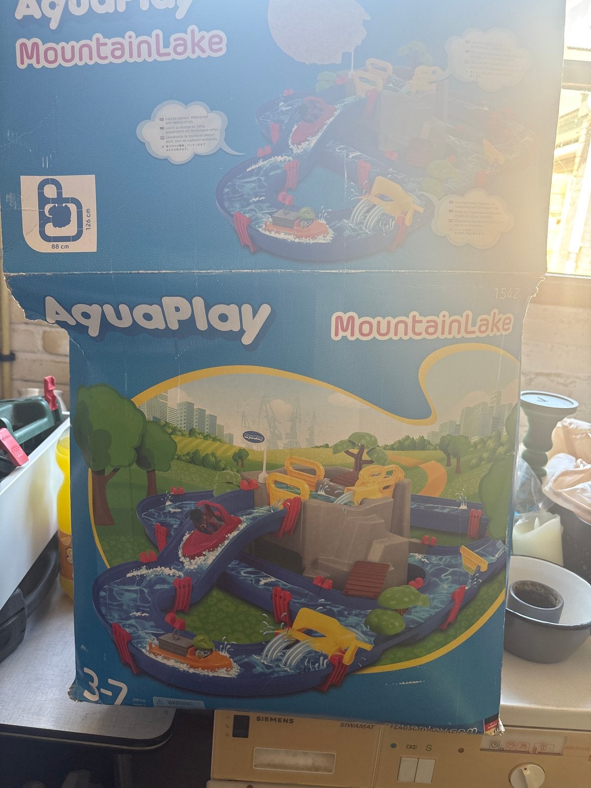 AquaPlay MountainLake Waterbaan -  in doos, Ophalen, Gebruikt