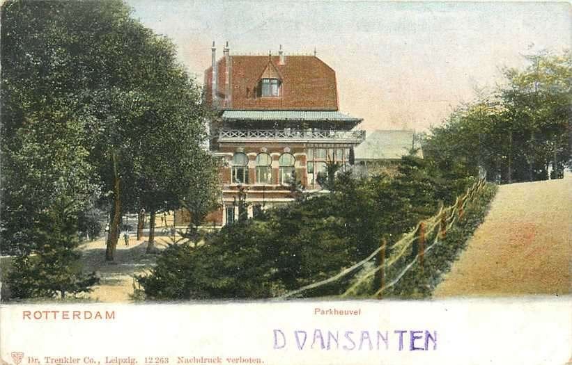 380-247-009 Rotterdam Parkheuvel, Verzenden, Voor 1920, Zuid-Holland