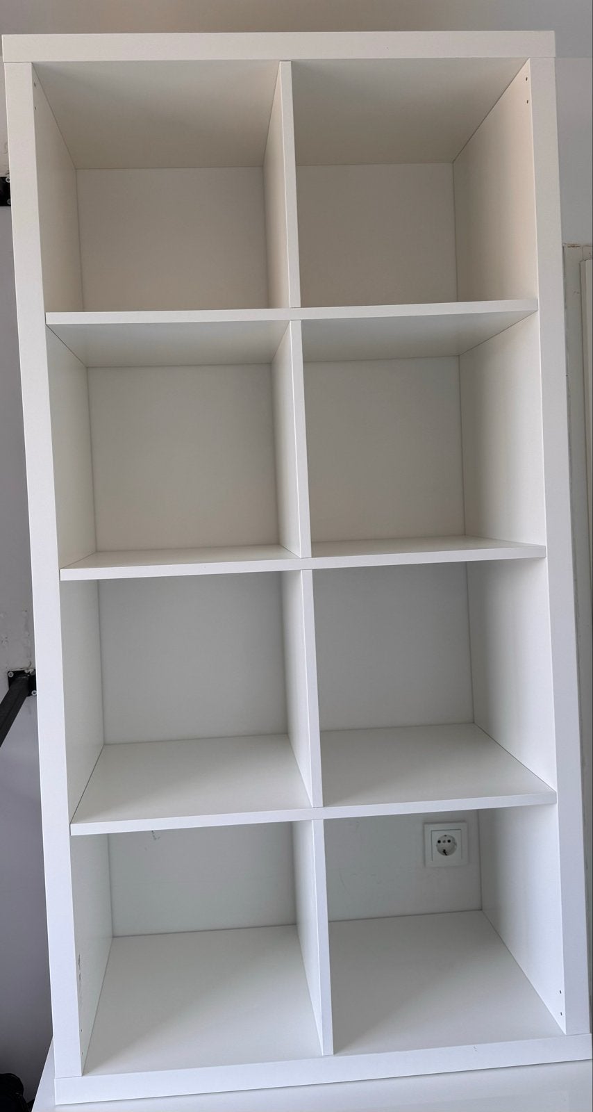 Ikea Kallax Kast Wit, Ophalen, 100 tot 150 cm, Zo goed als nieuw, Minder dan 150 cm