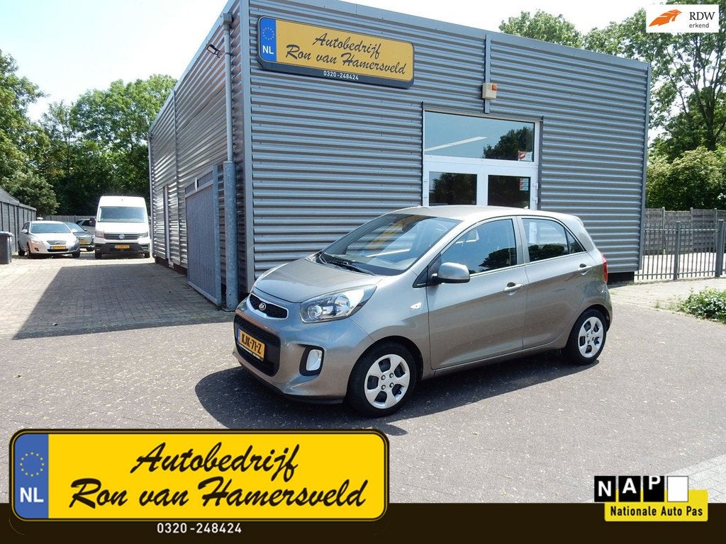 Kia PICANTO 1.2 CVVT DYNAMIC-LINE*2e EIG*AIRCO*PDC*99DKM*, Auto's, Kia, Bedrijf, Te koop, Picanto, ABS, Airbags, Airconditioning