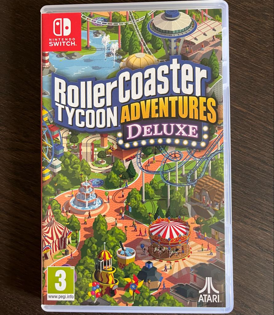 RollerCoaster Tycoon Adventures Deluxe Nintendo Switch, Spelcomputers en Games, Games | Nintendo Switch, Zo goed als nieuw, Simulatie