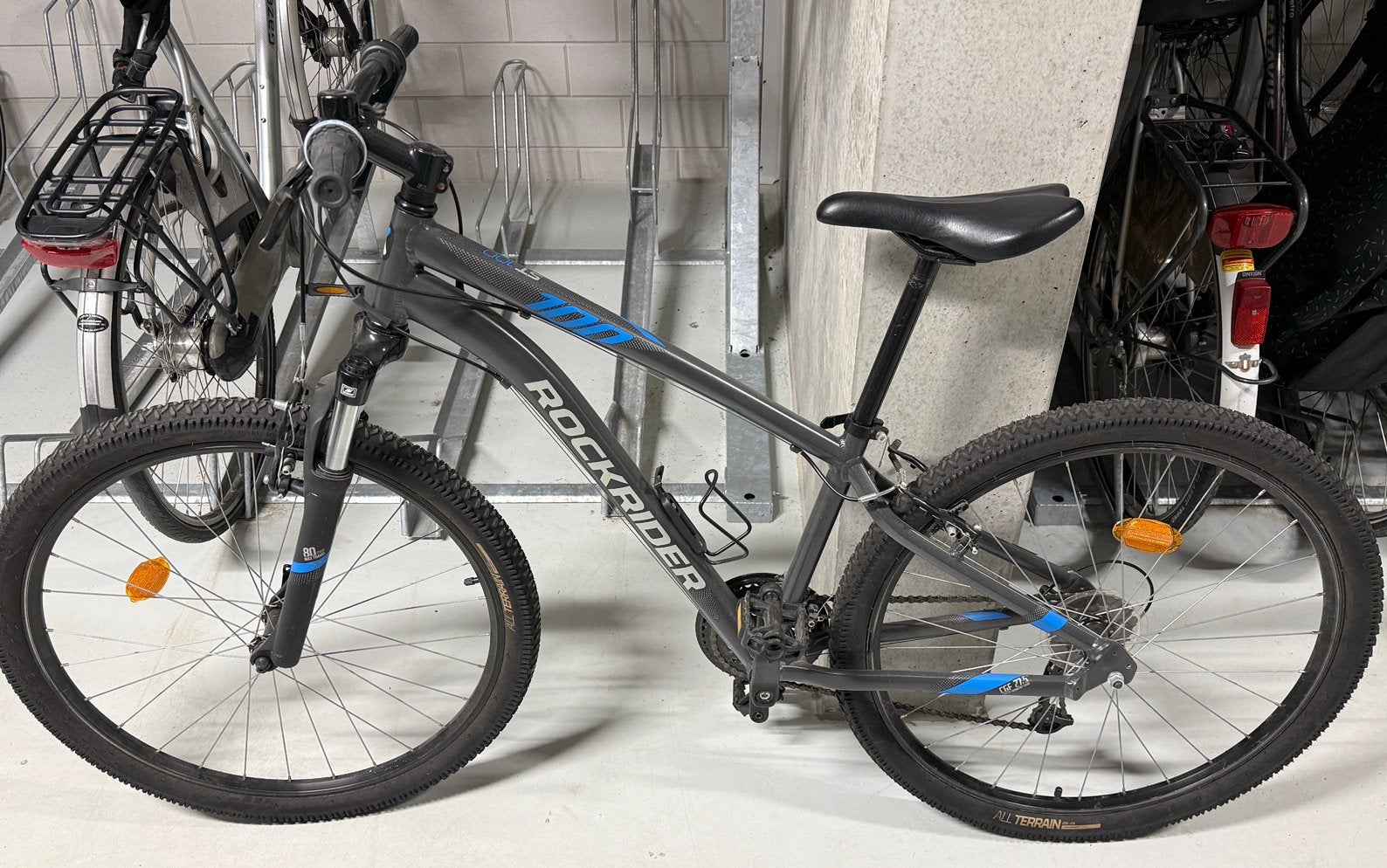 Rockrider Mountainbike ST 100 formaat M, Fietsen en Brommers, Fietsen | Mountainbikes en ATB, 45 tot 49 cm, Ophalen, Zo goed als nieuw