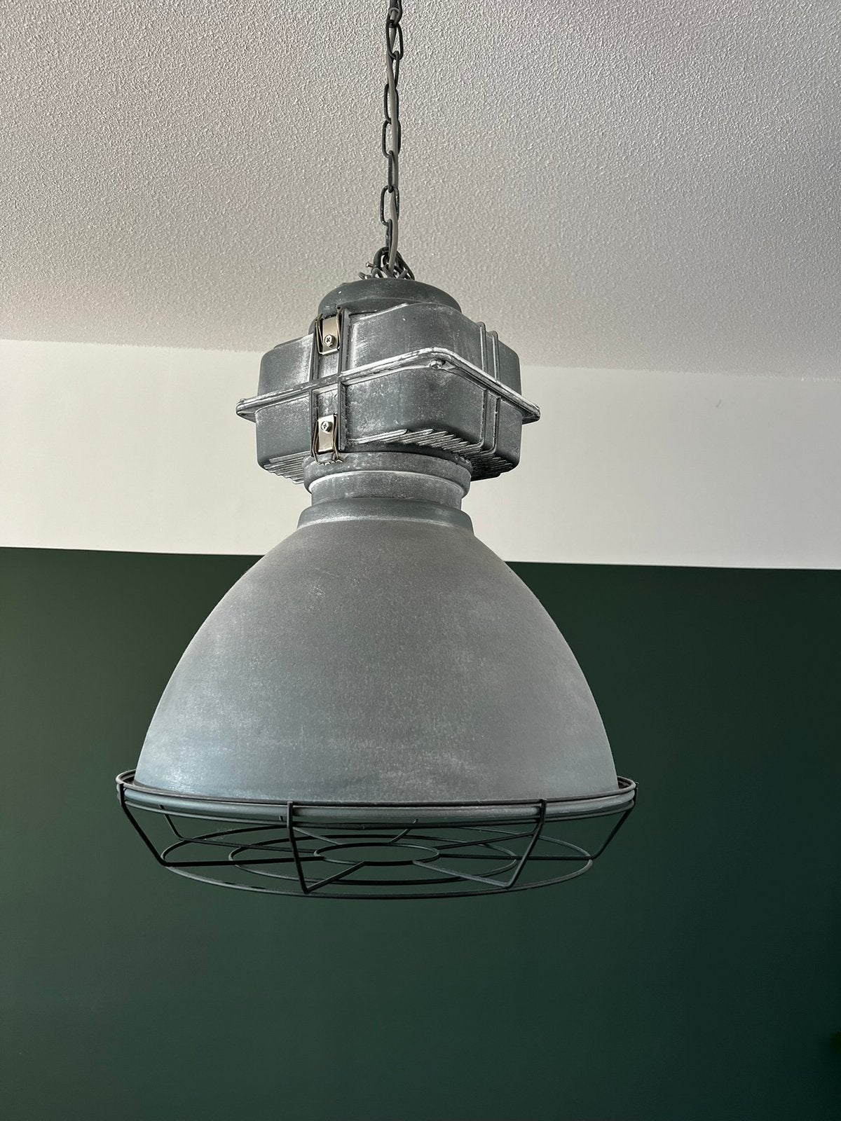 Industriele lamp, Huis en Inrichting, Ophalen, Zo goed als nieuw