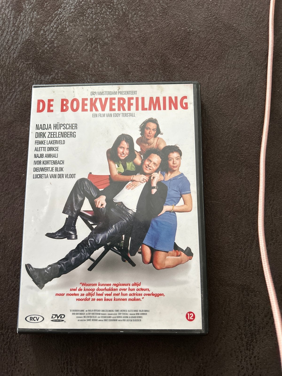 De Boekverfilming DVD - Eddy Terstall film, Gebruikt, Overige genres, Vanaf 12 jaar, Inclusief doosje