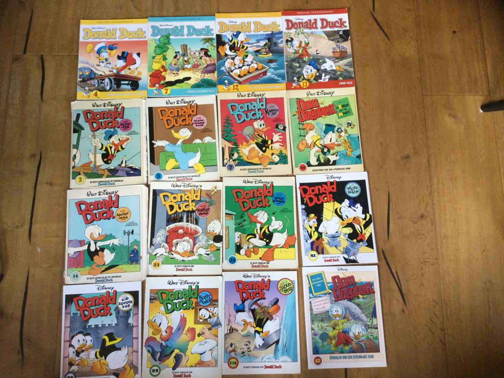 Veel Donald  Duck stripboeken, Boeken, Stripboeken, Gelezen, Meerdere stripboeken, Ophalen of Verzenden