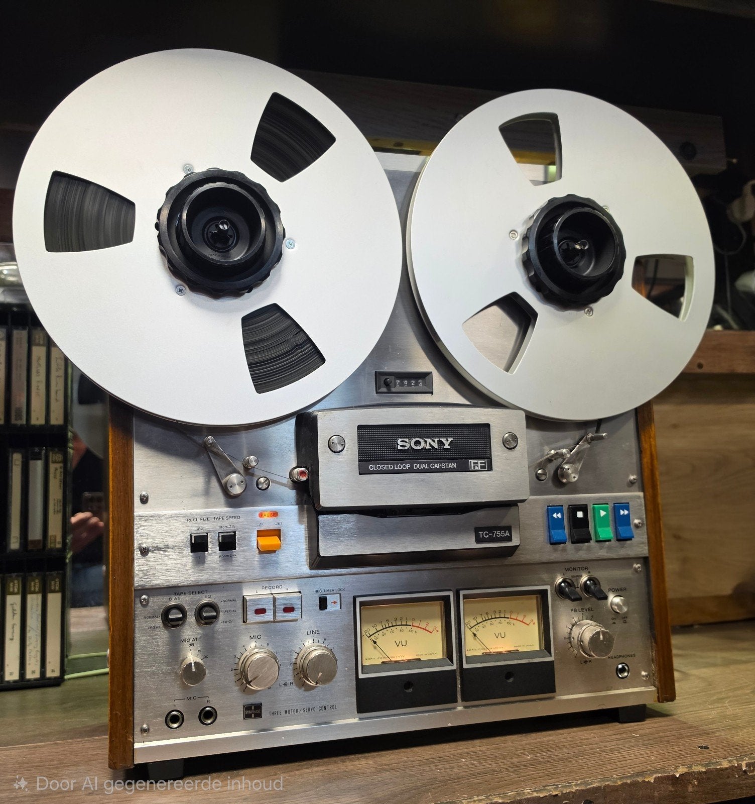 SONY TC-755A • GARANTIE • REFURBISHED • INCL. NAB ADAPTERS, De Kempen 18, Ophalen of Verzenden, Sony Electric Co.ltd, Info@ricks-audio.com