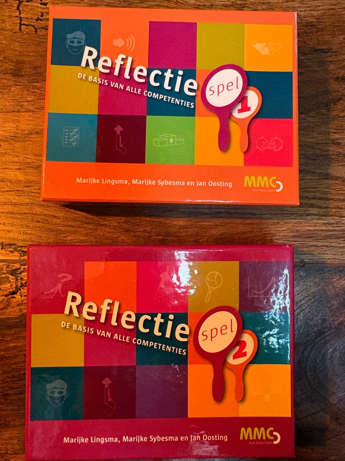 Reflectiespel - De Basis van Alle Competenties (2 spellen), Een of twee spelers, Ophalen of Verzenden, Zo goed als nieuw