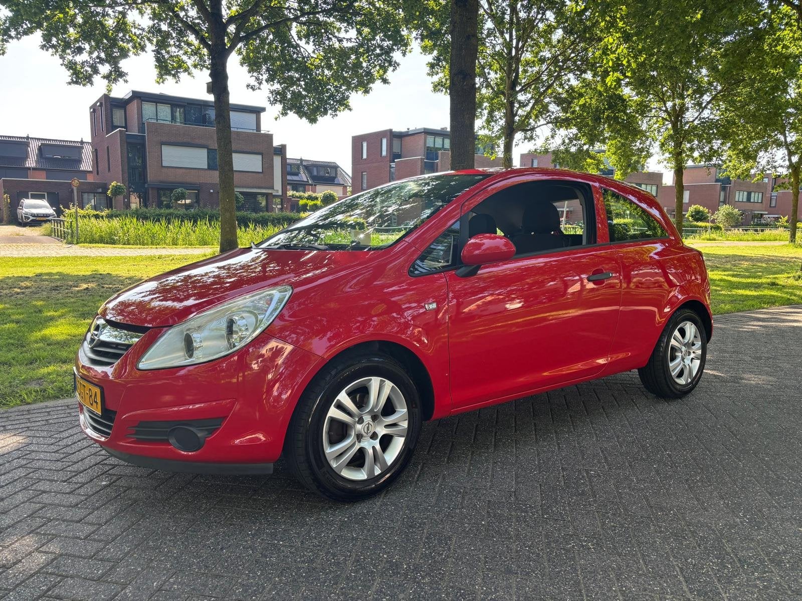 Opel Corsa 1.0-12V Selection (bj 2009), Auto's, Voorwielaandrijving, 450 kg, Elektrische ramen, 60 pk