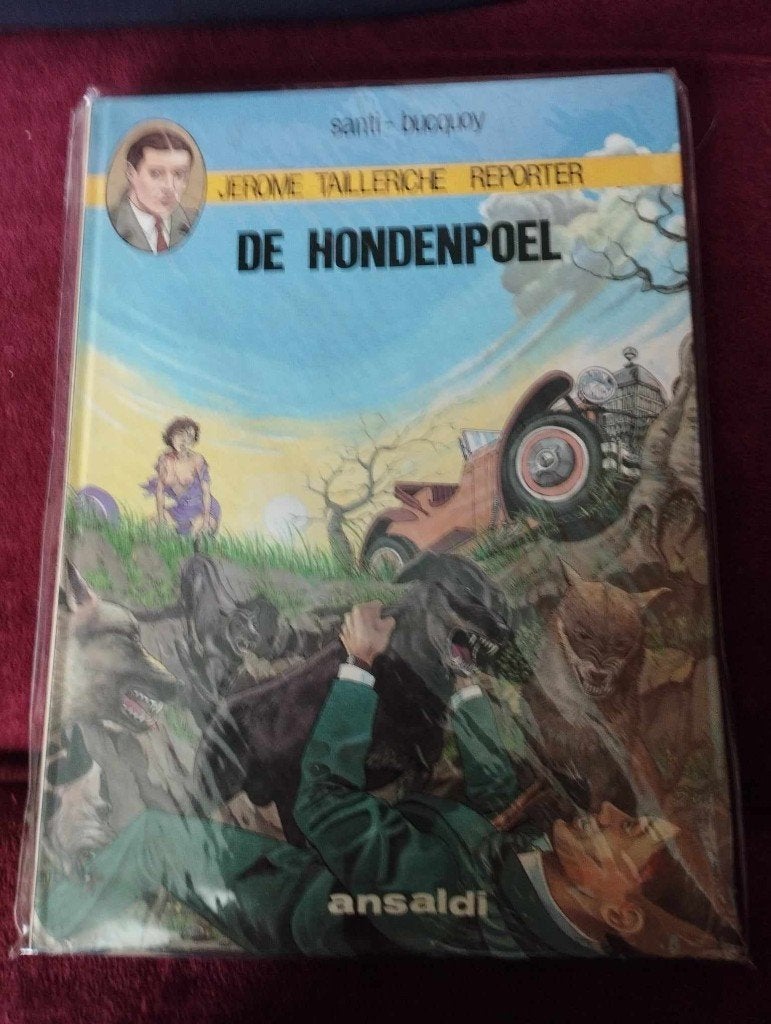 De hondenpoel hc, Eén stripboek, Ophalen, Zo goed als nieuw, Jan Bucquoy