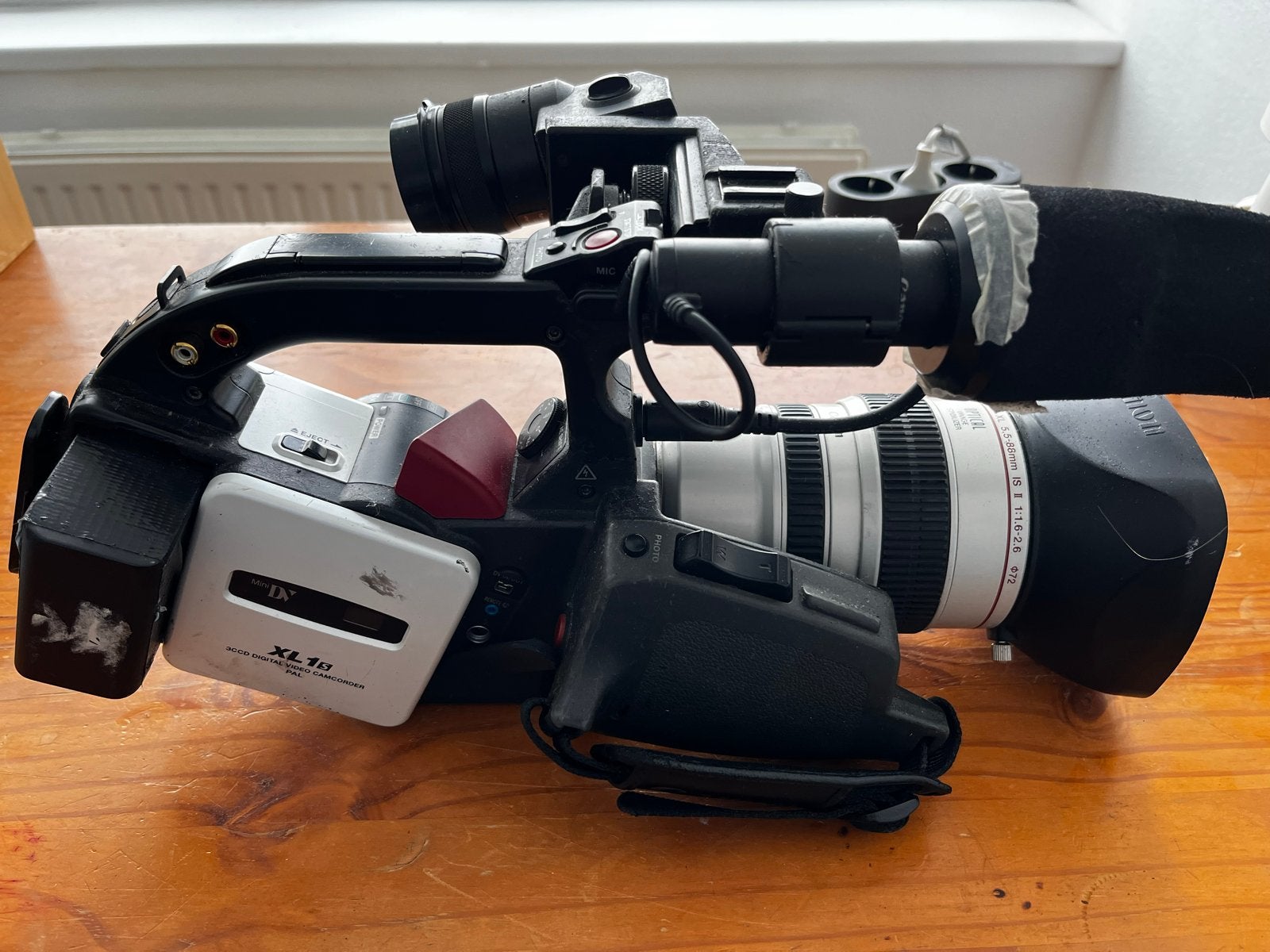 Canon XL1S 3CCD Digitale Video Camcorder - Gebruikt, Mini dv, Canon, Ophalen of Verzenden, Niet werkend