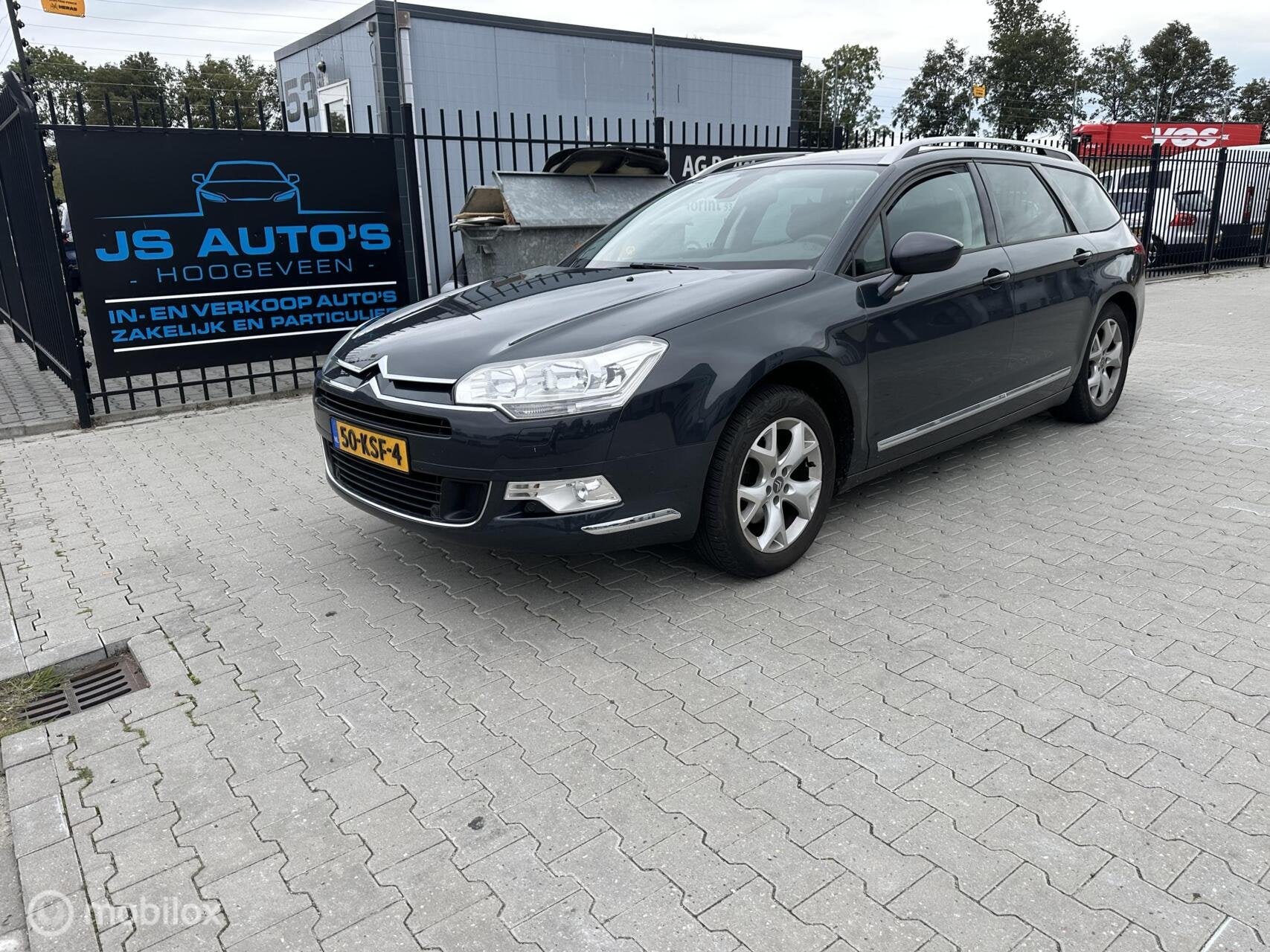 Citroen C5 Tourer 1.6 benzine Dynamique handel export, Auto's, Voorwielaandrijving, Euro 5, Gebruikt, Verwarmde buitenspiegels