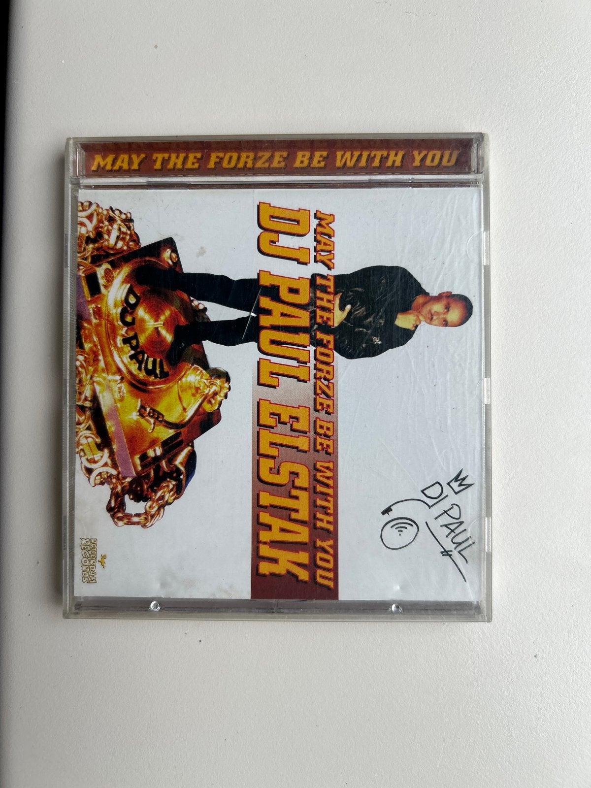 DJ Paul Elstak - May The Forze Be With You CD, Ophalen of Verzenden, Gebruikt, Hardcore, Album