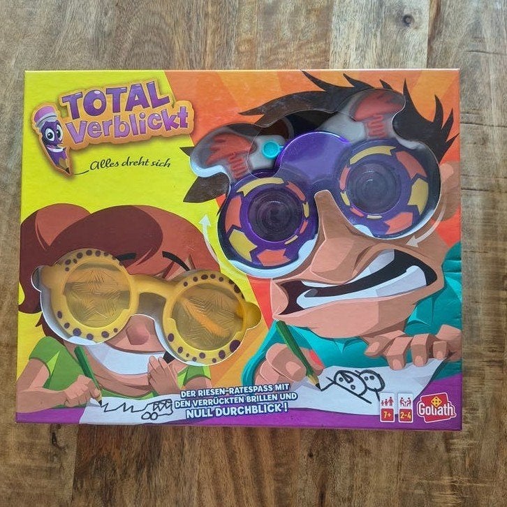 Total Verblickt - Nieuw Duits gezelschapsspel, Drie of vier spelers, Ophalen of Verzenden, Nieuw