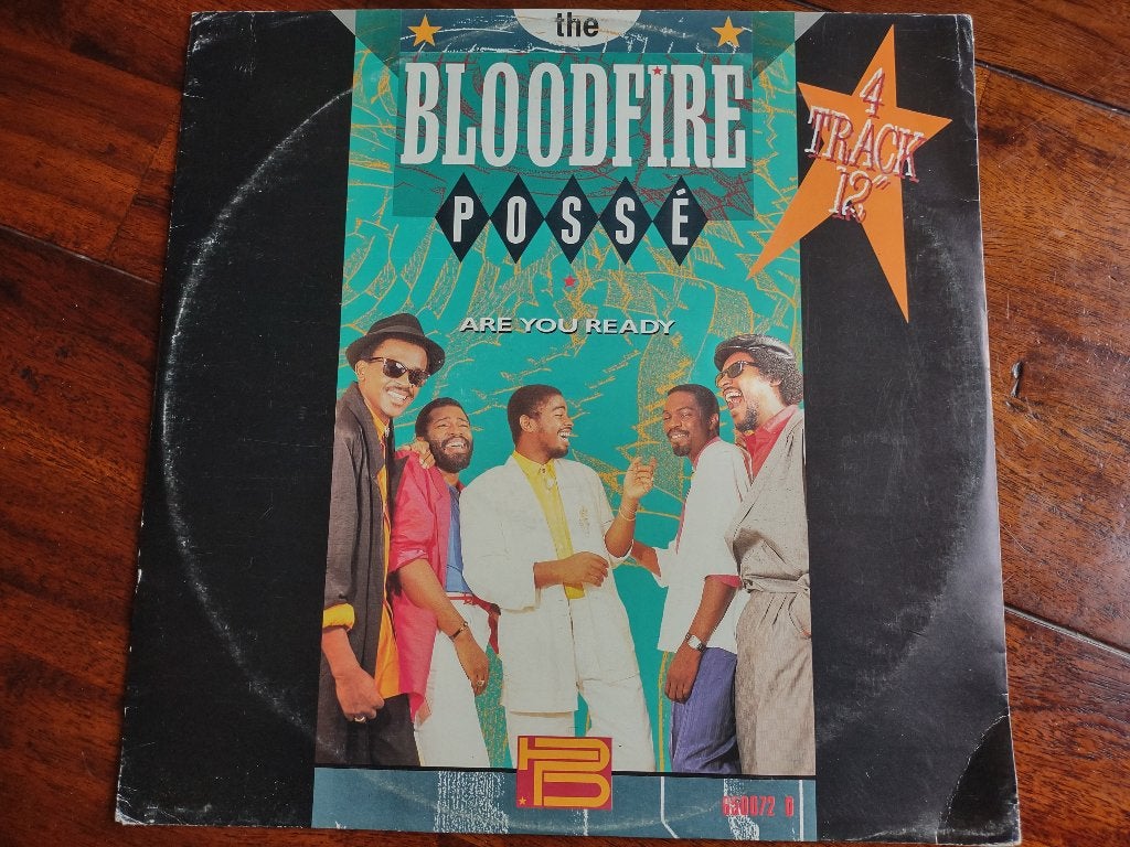 Reggae Maxi single - The Bloodfire Possé - Are you ready, Ophalen of Verzenden, Zo goed als nieuw, Reggae en Ska