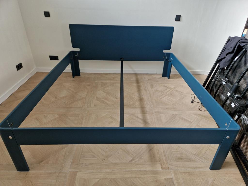 Auping Auronde 160x200 met verstelbare Auping spiraalbodems, Ophalen, ., Zo goed als nieuw, .