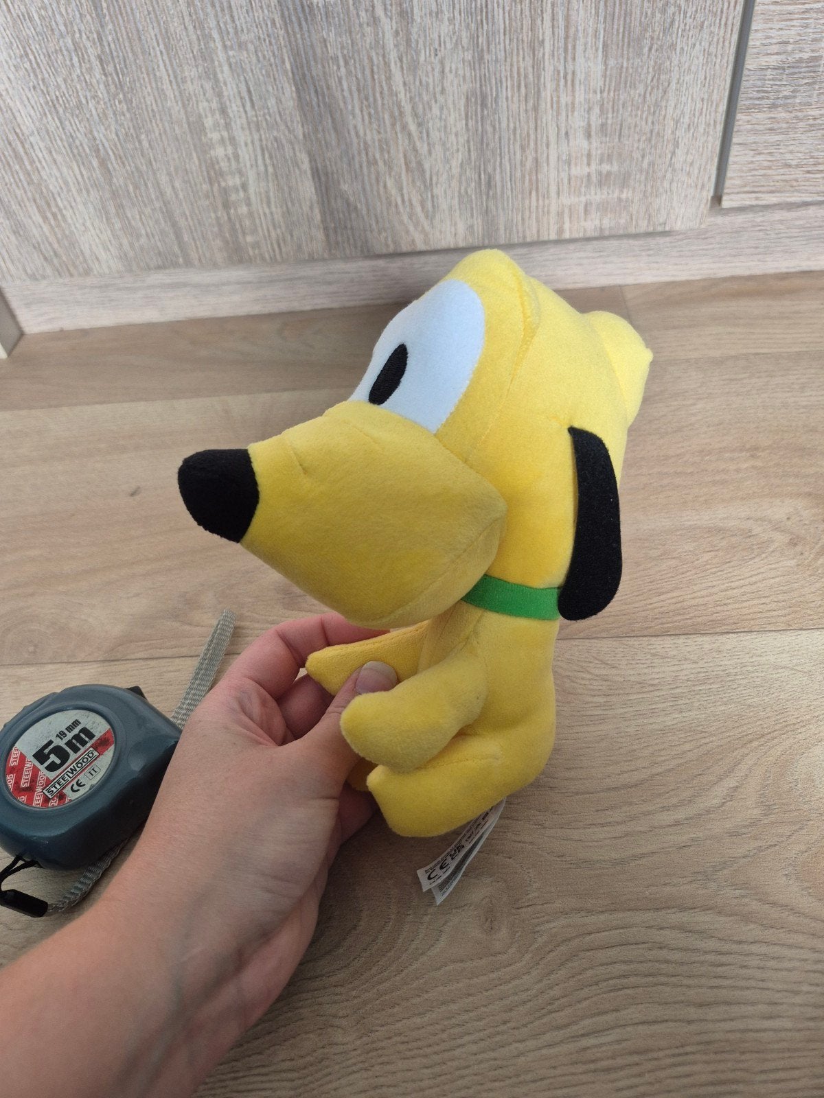 Disney pluto knuffel, Ophalen of Verzenden, Zo goed als nieuw, Overige typen
