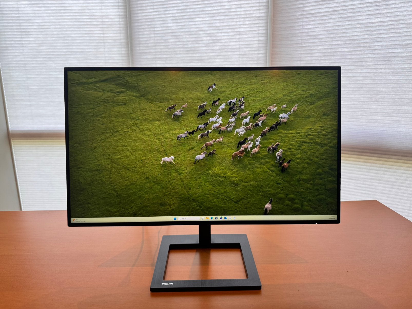 Philips 275E2FAE/00 – 27 inch QHD IPS monitor, Ophalen, HDMI, Zo goed als nieuw, 61 t/m 100 Hz