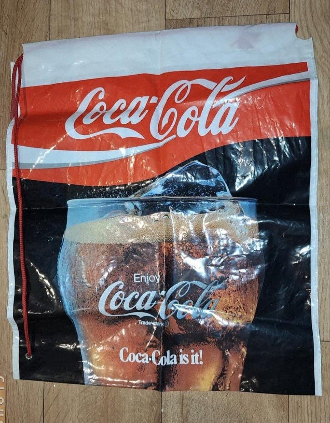 Vintage Coca-Cola gymtas/zwemtas - Jaren '80/'90, Ophalen of Verzenden, Gebruikt