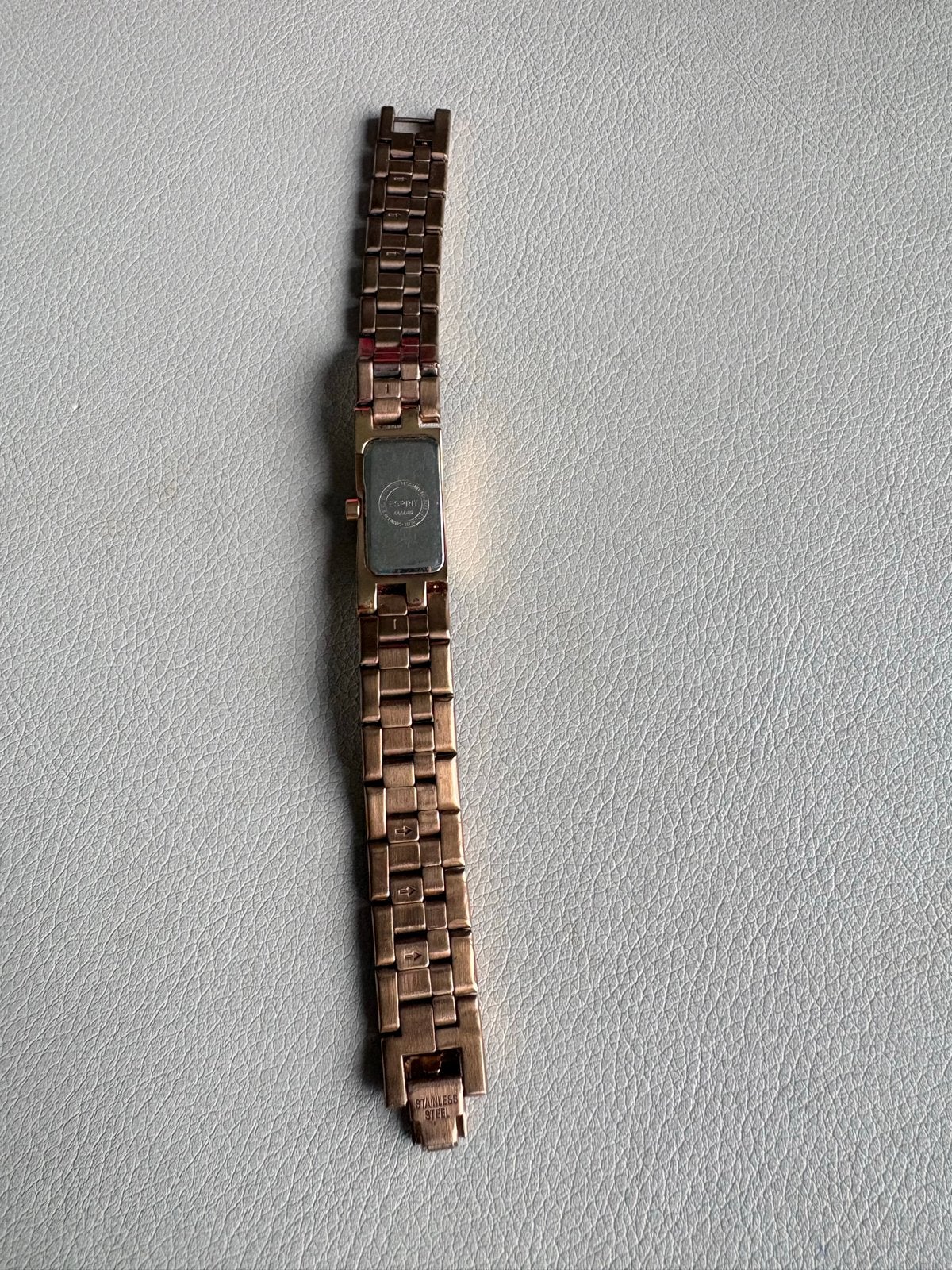 Elegant Roségouden Dameshorloge met Strass, Overige merken, Staal, Polshorloge, Ophalen of Verzenden
