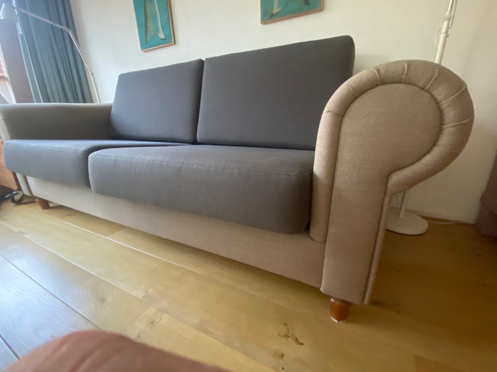 Richard James 2.5 zits bank, Ophalen, Klassiek, Tweepersoons, 75 tot 100 cm