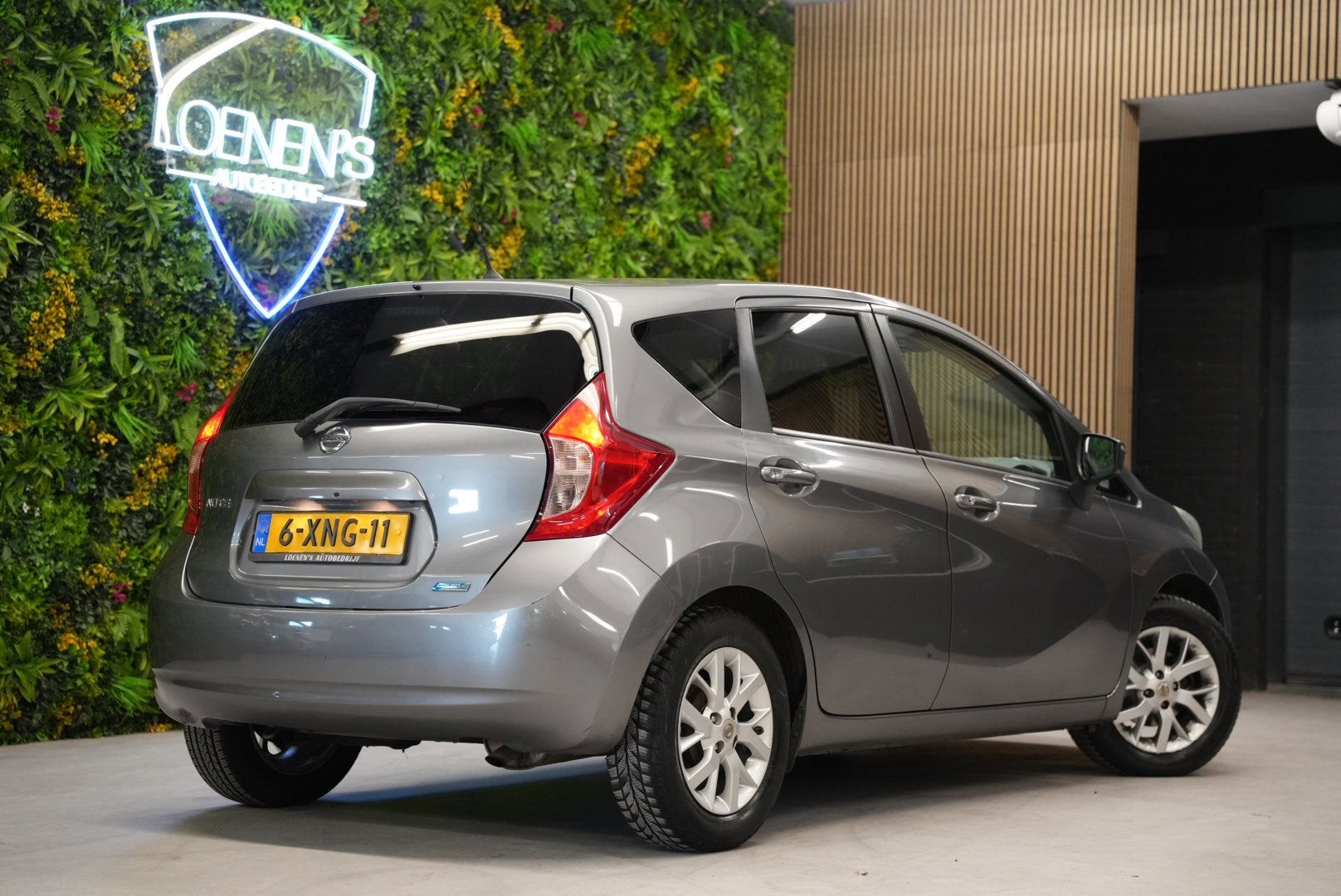 Nissan Note 1.2 Connect Edition / Cruise / Airco / Navi, Auto's, Euro 5, Stof, Zwart, Start-stop-systeem