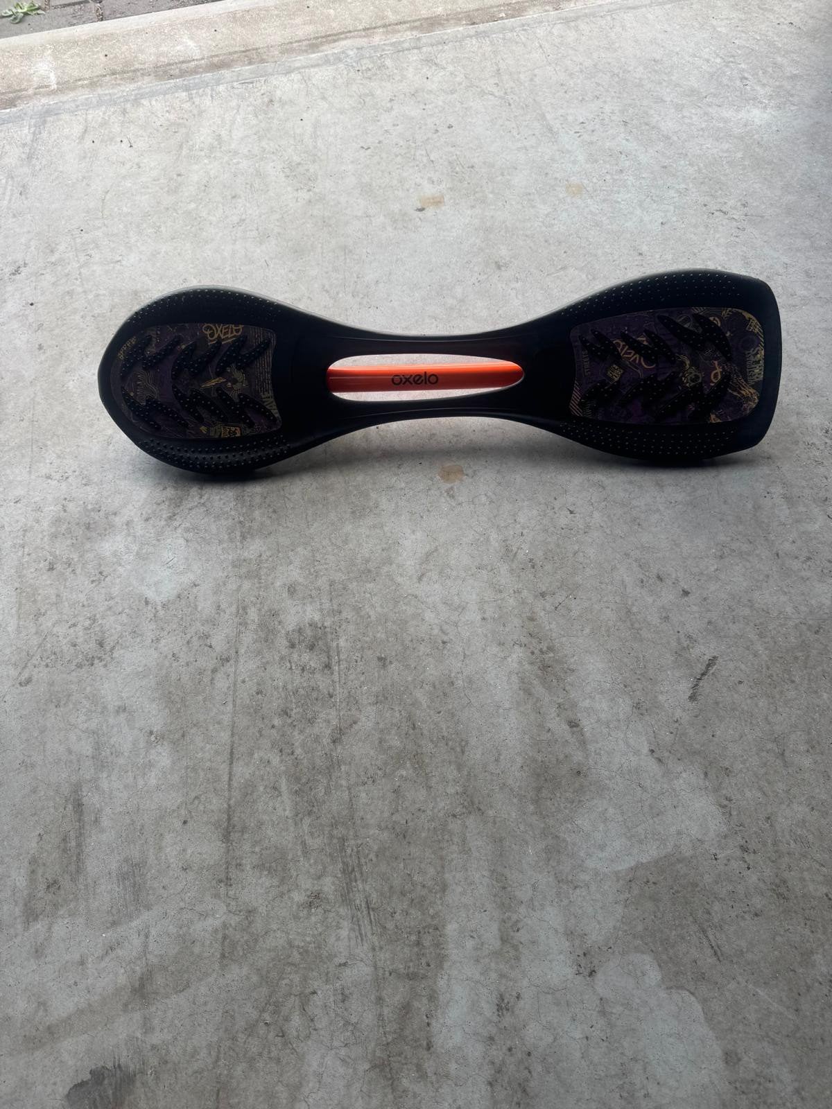 Xello Waveboard Zwart/Paars/Oranje - Ideaal voor beginners, Ophalen, Gebruikt