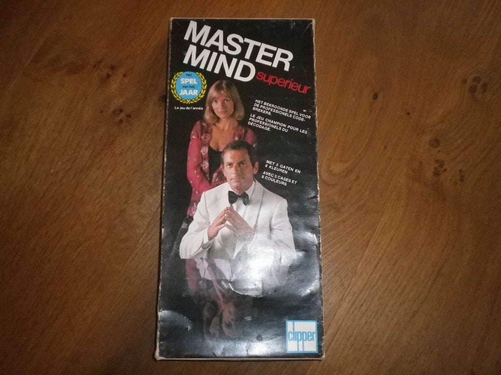 Mastermind superieur van Clipper met 5 codes, Ophalen, Gebruikt, Clipper