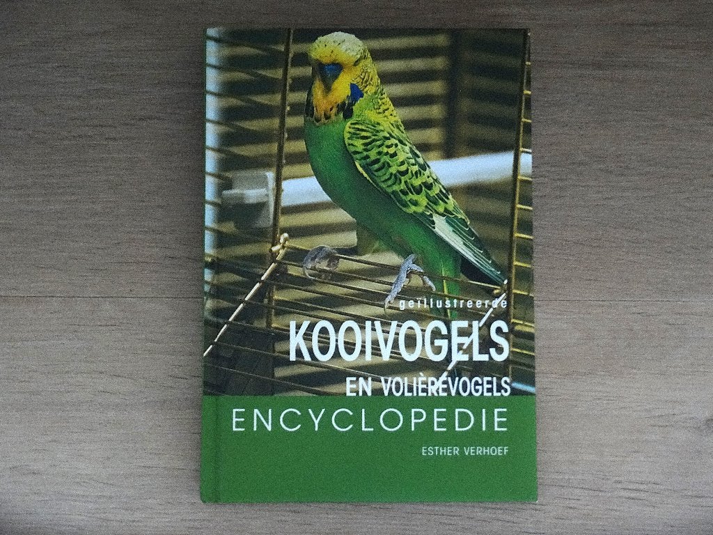 Encyclopedie Kooivogels en volièrevogels, E. Verhoef, nieuw, Boeken, Ophalen of Verzenden, Nieuw, Vogels, Esther Verhoef