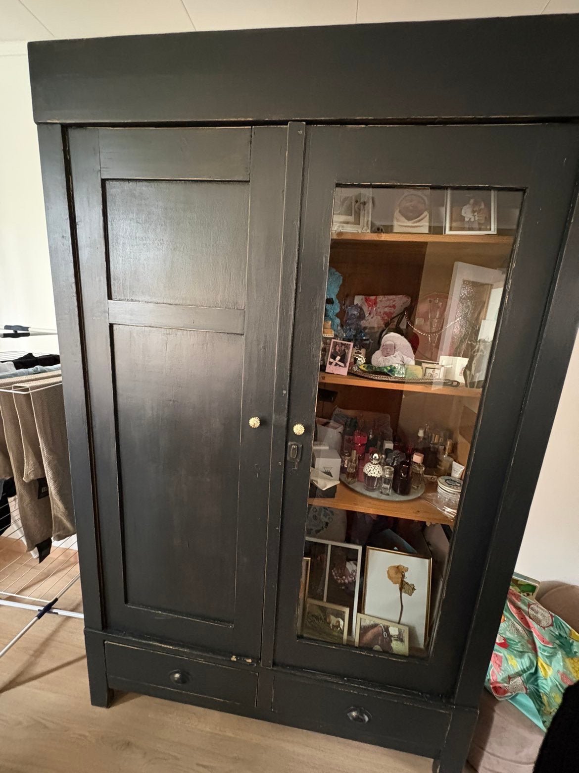 Brocante bufetkast, Ophalen, 200 cm of meer, 150 tot 200 cm, Zo goed als nieuw